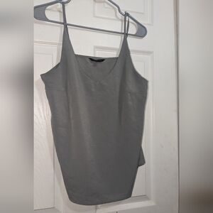 Banana republic grey cami blouse